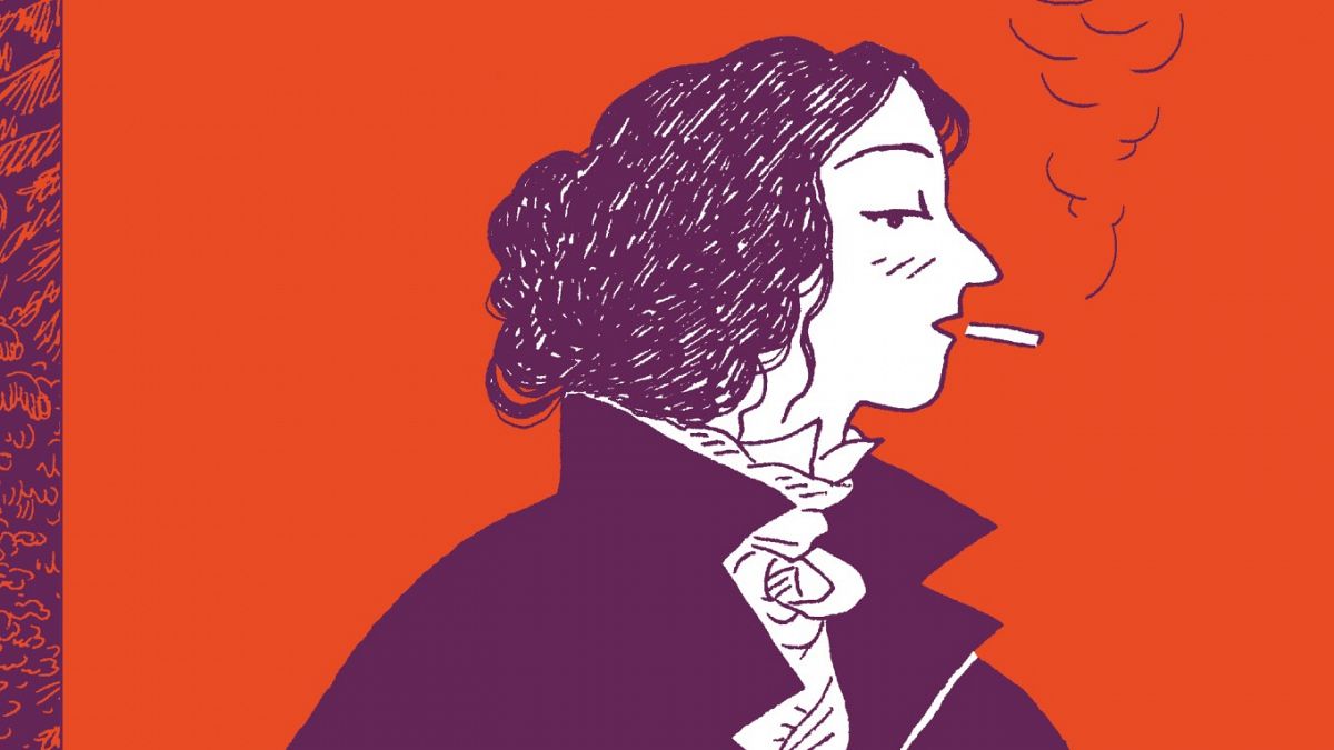 Portada del cómic 'George Sand: Hija del Siglo'