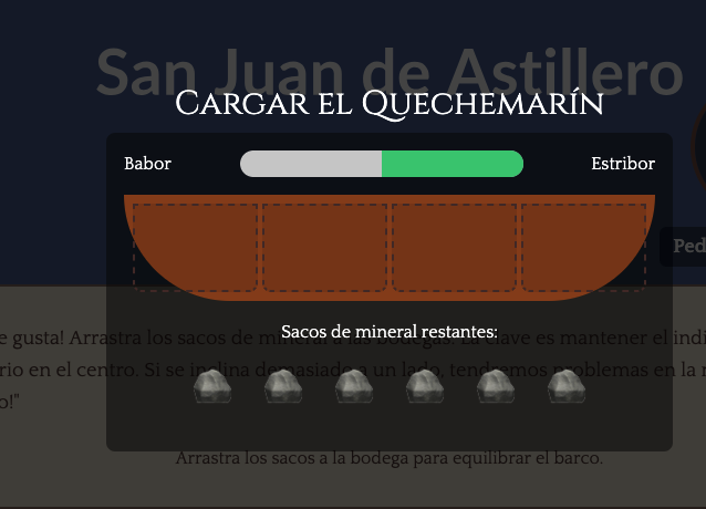 'Rumbo a La Habana' bideo-jokoaren pantaila